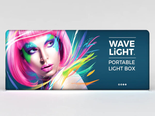 WaveLight® LED Backlit Display 18.5ft Front View