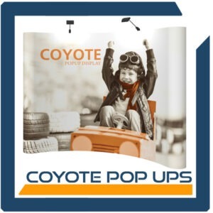 Coyote Pop Up Displays