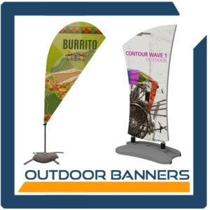 Outdoor Banner Stands