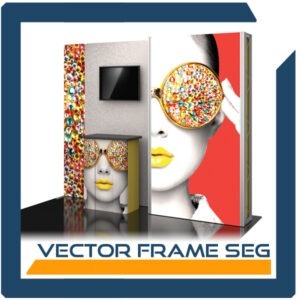 Vector Frame SEG Tension Fabric Displays