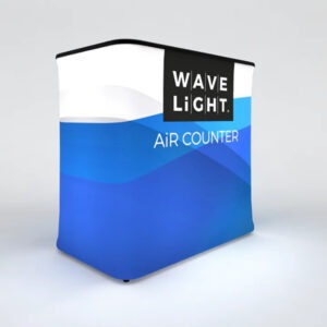 WaveLight Air Backlit Inflatable Counter Rectangle