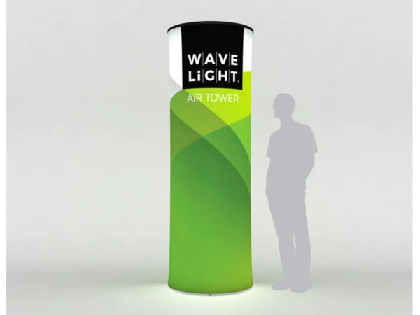 WaveLight Air Backlit Inflatable Tower Circle 90H