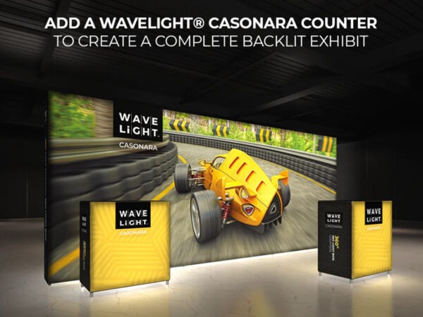 WaveLight Casonara SEG Light Box Display 20ft booth