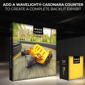 WaveLight Casonara SEG Light Box Display 8ft Booth