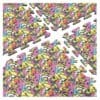 Interlocking Printed Carpet Tiles Connections