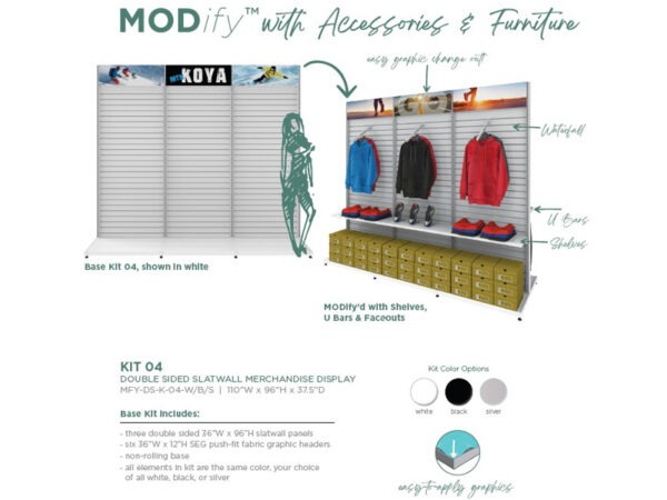 MODify retail merchandizing system double sided catalog page 3