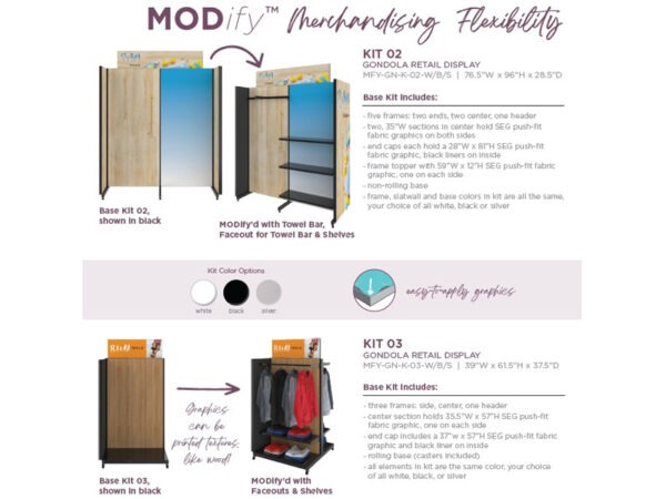 MODify retail merchandizing system gondolas catalog page 2