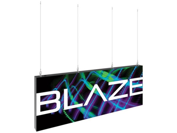Blaze Hanging Light Box 8ft x 3ft