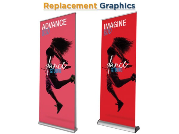 Replacement Graphics for Imagine/Advance Banner Stands