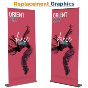 Replacement Graphics for Orient Banner Stands