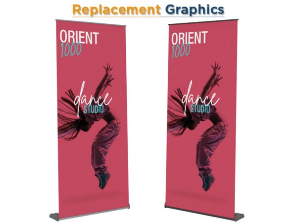 Replacement Graphics for Orient Banner Stands