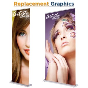 Replacement Graphics for SilverStep Banner Stands