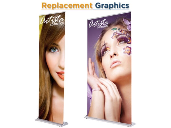 Replacement Graphics for SilverStep Banner Stands