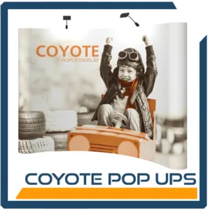 Coyote Pop Up Displays