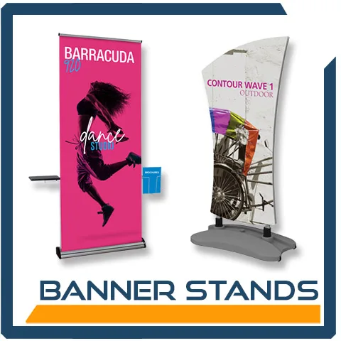 Banner Stands Home Page Icon