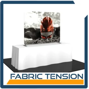 Fabric Tension Table Top Displays