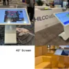 Popshap Interactive Table Kiosk 43" live