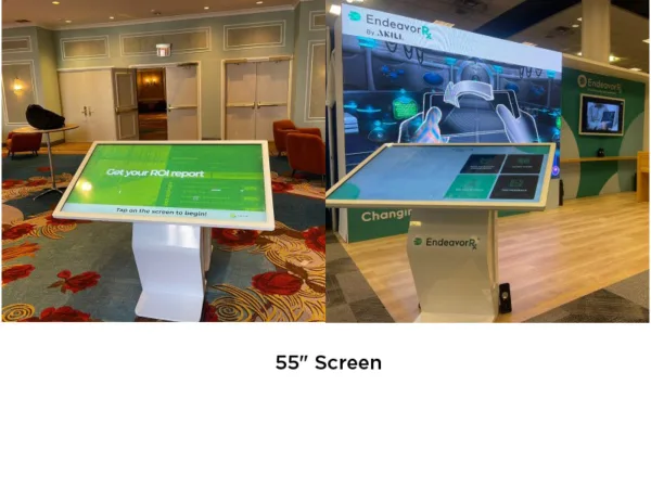 Popshap Interactive Table Kiosk 55" live