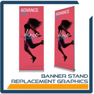 Banner Stand Replacement Graphics