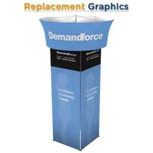 Replacement Graphics for Blimp Trade Show Towers