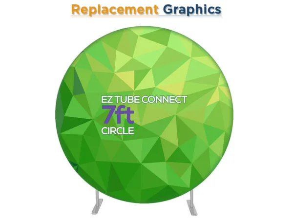 Replacement Graphics for EZ Tube Connect Circle Banners