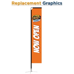 Replacement Graphics for Mamba Sail Sign Banners