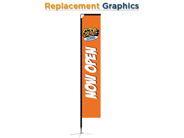 Replacement Graphics for Mamba Sail Sign Banners