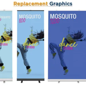 Replacement Graphics for Mosquito Banner Stand